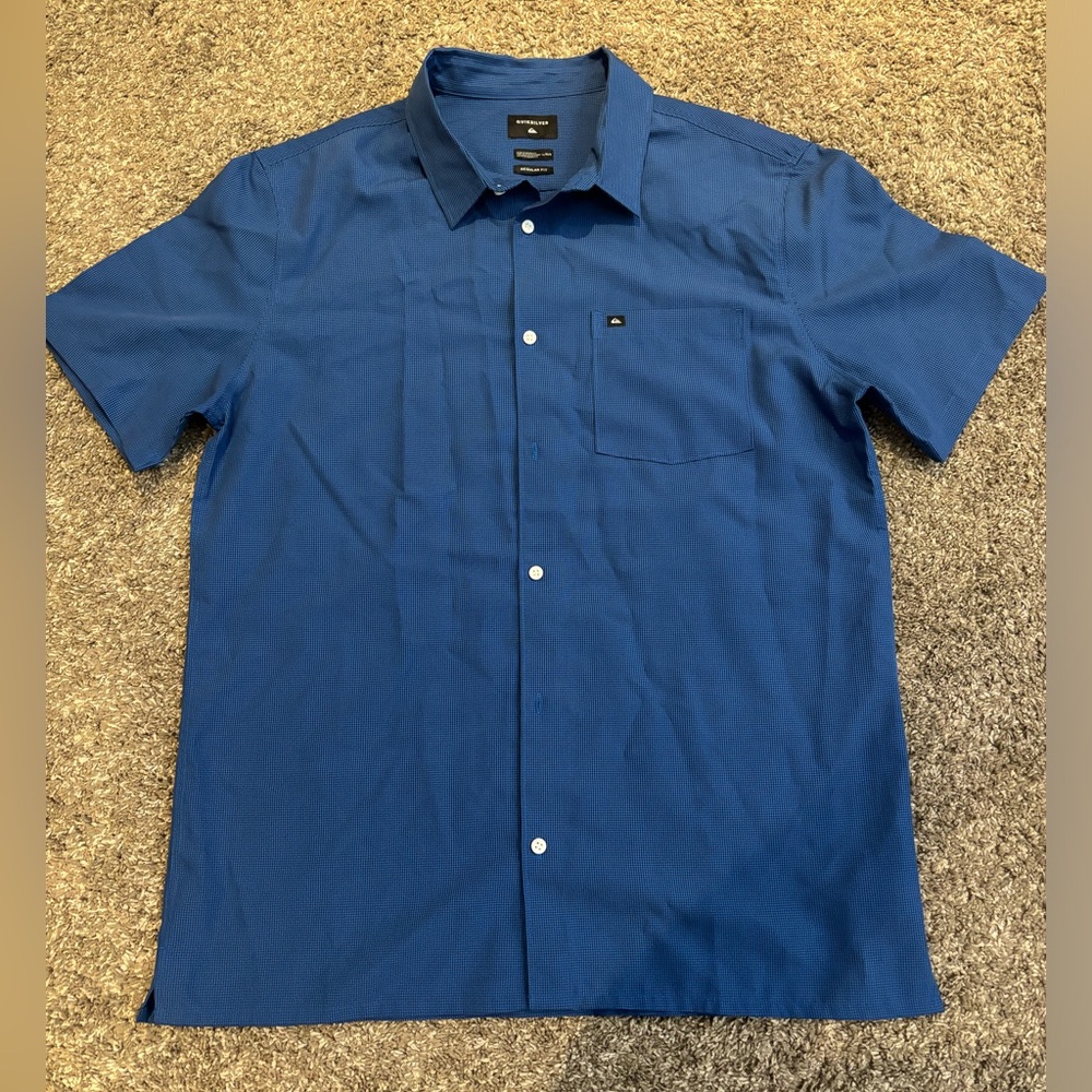 Quiksilver Dress Shirt Short Sleeve